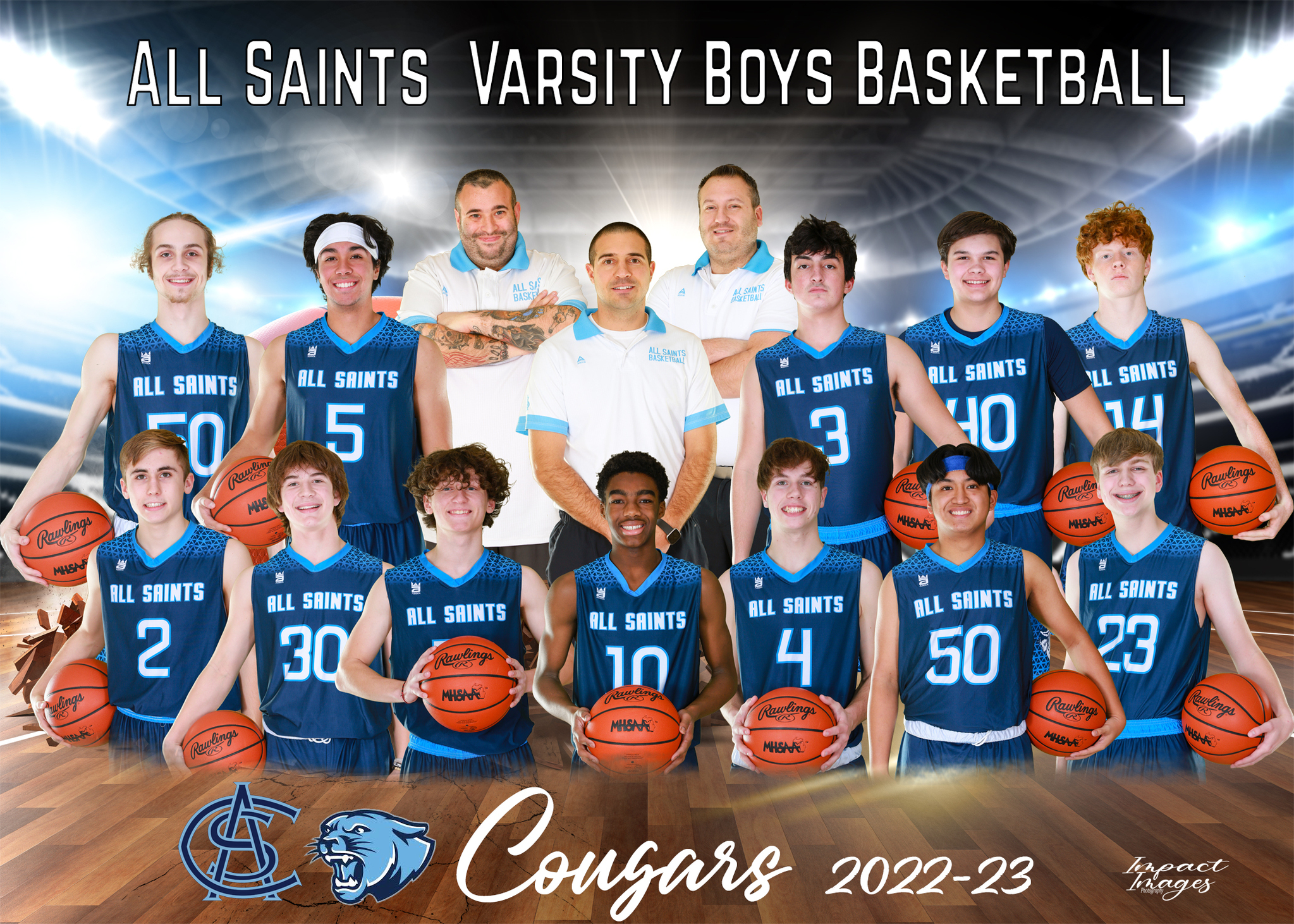 2022-2023 Boys Varsity Basketball team